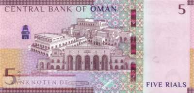 Oman - 5  Rials (#052_UNC)