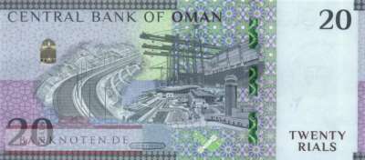 Oman - 20  Rials (#054_UNC)