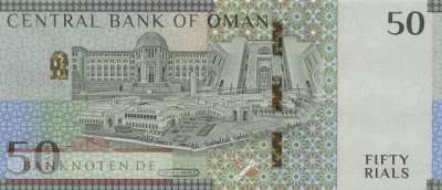 Oman - 50  Rials (#055-2_UNC)