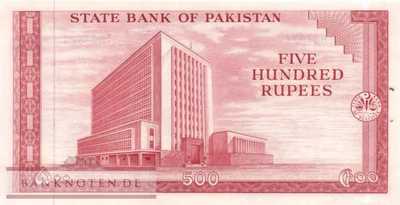 Pakistan - 500  Rupees (#019a_UNC)