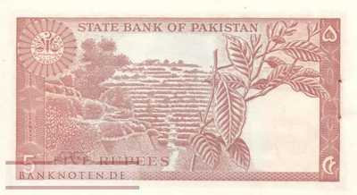 Pakistan - 5  Rupees (#020b_UNC)