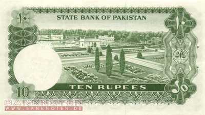 Pakistan - 10  Rupees (#021a-2_UNC)