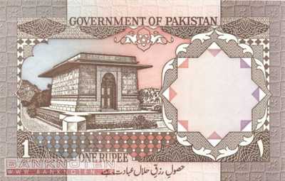 Pakistan - 1  Rupee (#027h_UNC)