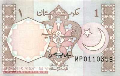 Pakistan - 1  Rupee (#027m_UNC)