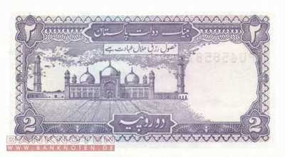 Pakistan - 2  Rupees (#037-U13_UNC)