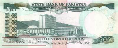 Pakistan - 500  Rupees (#042-U14_UNC)