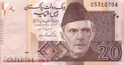 Pakistan - 20  Rupees (#046a_UNC)