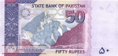 Pakistan - 50  Rupees (#047q_UNC)