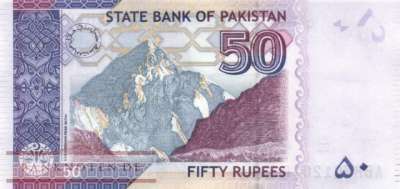 Pakistan - 50  Rupees (#047r_UNC)
