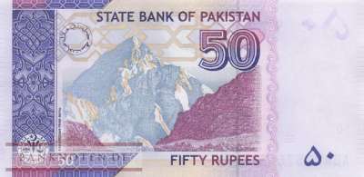 Pakistan - 50  Rupees (#047s_UNC)