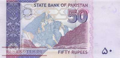Pakistan - 50  Rupees (#047t_UNC)