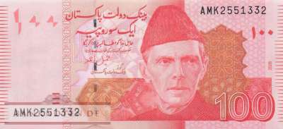 Pakistan - 100  Rupees (#048u_UNC)