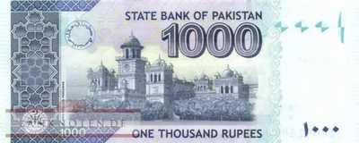Pakistan - 1.000  Rupees (#050j_UNC)
