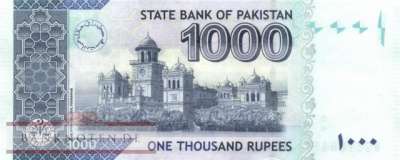 Pakistan - 1.000  Rupees (#050p_UNC)