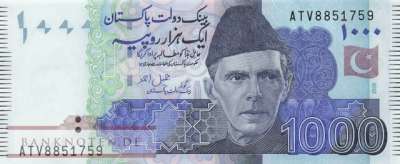 Pakistan - 1.000  Rupees (#050u_UNC)