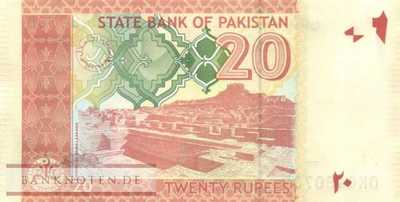 Pakistan - 20  Rupees (#055f_UNC)