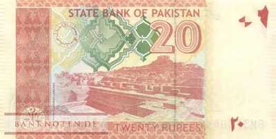 Pakistan - 20  Rupees (#055h-U2_UNC)