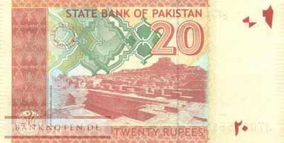 Pakistan - 20  Rupees (#055k-U2_UNC)
