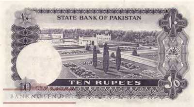 Pakistan - 10  Rupees (#R004_UNC)