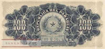 Paraguay - 100  Pesos (#159-U2_UNC)