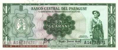 Paraguay - 1 Guarani (#193a-U1_UNC)