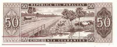 Paraguay - 50  Guaranies (#197b_UNC)