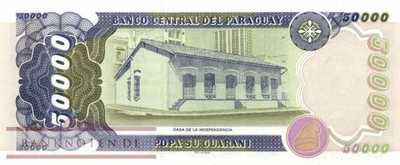 Paraguay - 50.000  Guaranies (#218_UNC)