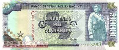 Paraguay - 50.000  Guaranies - Series C (#225A_UNC)