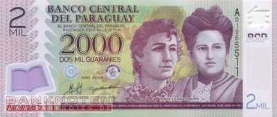 Paraguay - 2.000  Guaranies (#228a_UNC)