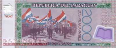 Paraguay - 2.000  Guaranies (#228c_UNC)