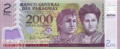Paraguay - 2.000  Guaranies (#228c_UNC)