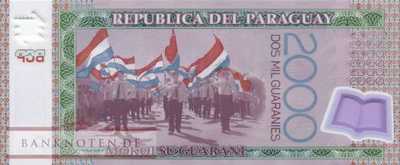 Paraguay - 2.000  Guaranies (#228d_UNC)