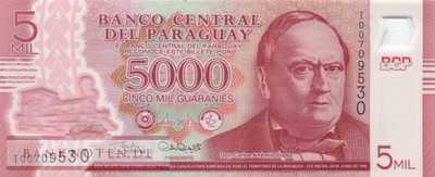 Paraguay - 5.000  Guaranies (#234c_UNC)