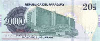 Paraguay - 20.000  Guaranies (#238a_UNC)