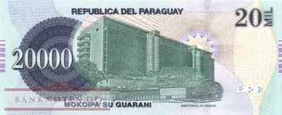 Paraguay - 20.000  Guaranies (#238c_UNC)