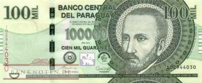 Paraguay - 100.000  Guaranies (#240b_UNC)