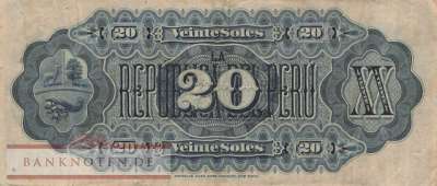 Peru - 20  Soles (#007a_F)