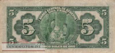 Peru - 5  Soles (#066Aa-41_F)