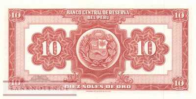 Peru - 10  Soles de Oro (#084a-66_UNC)