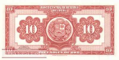 Peru - 10  Soles de Oro (#084a-66_UNC)