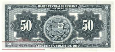 Peru - 50  Soles de Oro (#085a-62_UNC)
