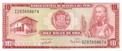 Peru - 10 Soles de Oro (#100c-72_UNC)
