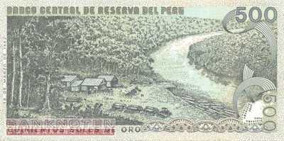 Peru - 500  Soles de Oro (#125A_UNC)