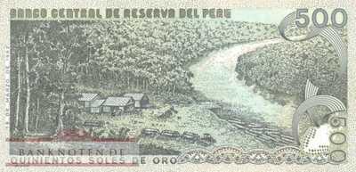 Peru - 500  Soles de Oro (#125A_XF)