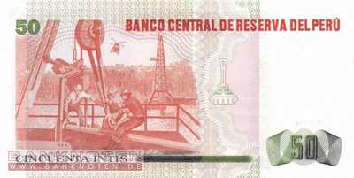 Peru - 50  Intis (#130_UNC)