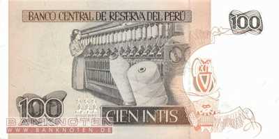 Peru - 100  Intis (#133_UNC)