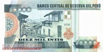 Peru - 10.000 Intis (#140_UNC)