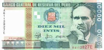 Peru - 10.000  Intis (#141_UNC)