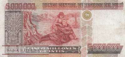 Peru - 5 Millionen Intis (#149_VF)
