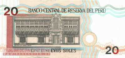 Peru - 20  Nuevos Soles (#176c_UNC)